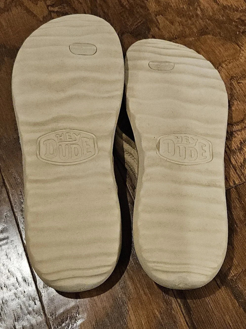 HEYDUDE Myers Men's Tan Flip Flop Sandal, Tan - Size 11